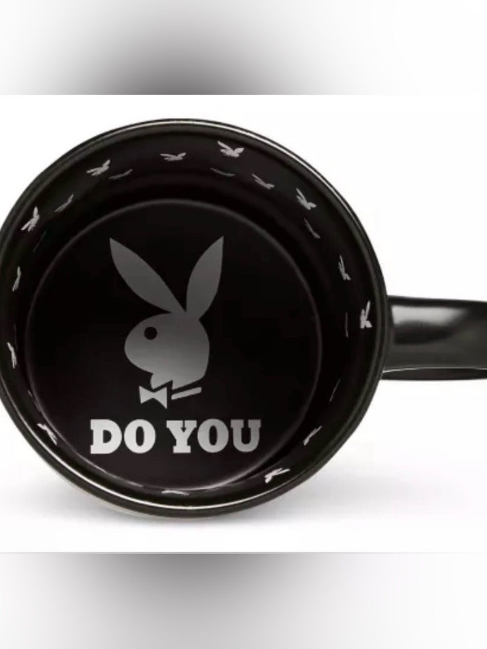 PLAYBOY “Do You” Black Mug- NWT